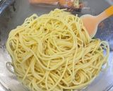 明太子スパゲティー+お茶漬け作り方12写真