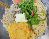 明太子スパゲティー+お茶漬け作り方14写真