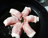 中からチーズとろりんの豚肉巻き作り方5写真