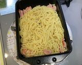 160kcal こんにゃく麺焼きそば作り方3写真