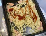 160kcal こんにゃく麺焼きそば作り方4写真