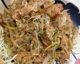 160kcal こんにゃく麺焼きそば作り方6写真