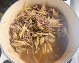 牛肉とごぼうの炒め煮作り方9写真