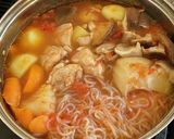 鶏もも肉でカレー味の肉じゃが作り方4写真