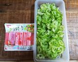 ゴーヤーサラダにはカニかま！作り方1写真