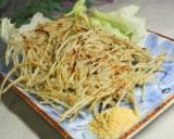 焼き揚げカリッと☆ごぼう天作り方4写真