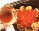 簡単!トマト缶で煮込みハンバーグ作り方3写真