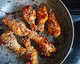 ☆簡単☆スパイシー手羽元の照り焼き作り方4写真