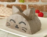 ネコのハーフケーキ作り方10写真