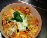 半熟厚切りカツ丼ヾ❨(@≧↺≦@)❩ノ作り方4写真
