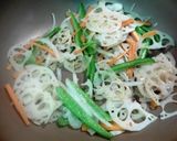 ゴージャス！！味噌きんぴら作り方1写真