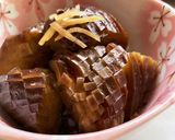 生姜でさっぱり☆簡単ナスの揚げ焼き煮浸し作り方7写真