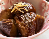 生姜でさっぱり☆簡単ナスの揚げ焼き煮浸し作り方7写真