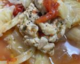 トマト#豚こまキャベツで作るおかずスープ作り方5写真
