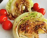 ウケがいいキャベツとミニトマトの焼いたん作り方3写真