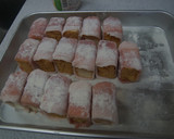 厚揚げの肉巻の照り焼き作り方2写真