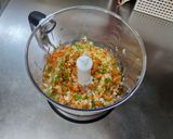 肉と野菜比1対1の野菜ザクザクハンバーグ作り方2写真