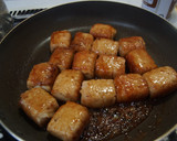 厚揚げの肉巻の照り焼き作り方5写真