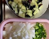 ラタトゥイユパスタ/七尾市学校給食作り方1写真