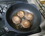 肉と野菜比1対1の野菜ザクザクハンバーグ作り方6写真