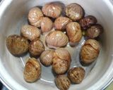 ほっこり旬の味 絶品栗の渋皮煮：美味！！作り方4写真