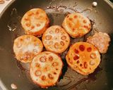 大葉香るレンコンのはさみ焼き作り方8写真