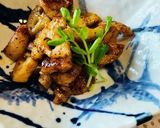 レンコンと豚肉の焼きそばソース炒め作り方3写真