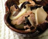 カブと豚コマの旨味生姜炒め作り方6写真