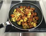 鶏唐揚げとナッツ＆ポテトの甘辛炒め作り方10写真