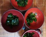 豆腐と豆苗とわかめの味噌汁！作り方6写真