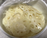 ♡弁当♡おせち♡簡単レンジDE3分酢蓮根作り方3写真
