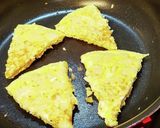 卵焼きにタケノコ。作り方5写真