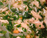 鶏だしを使ったかき玉とコーンのスープ作り方4写真