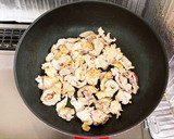 ごぼうと豚肉の卵とじ作り方2写真