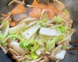 ☆鮭と白菜のチーズクリーム煮☆作り方5写真