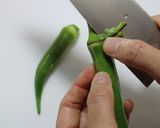 オクラと塩昆布作り方2写真