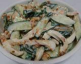 簡単!きゅうりとはんぺんのチーマヨサラダ作り方3写真