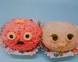 まん丸♪ガチャピン ムック キャラ弁作り方3写真