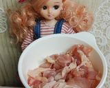 リカちゃん♡鶏肉とちぎりピーマン炒め作り方9写真