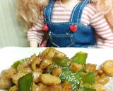 リカちゃん♡鶏肉とちぎりピーマン炒め作り方21写真