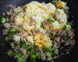 ゴーヤと豚こまのチャーハン♪苦みが美味♪作り方6写真