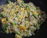 ゴーヤと豚こまのチャーハン♪苦みが美味♪作り方7写真