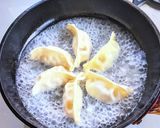 チーズの羽根付き餃子作り方2写真