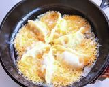 チーズの羽根付き餃子作り方5写真