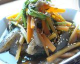 ✿麺つゆでせりの煮浸し✿作り方4写真