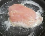 胸肉でよだれ鶏風納豆ソース作り方4写真