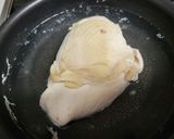胸肉でよだれ鶏風納豆ソース作り方5写真