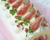 いちじく*カスタード入りロールケーキ♡作り方36写真