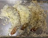 簡単　時短✨揚げないエビフライ作り方3写真