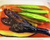 茄子とオクラのめんつゆ浸し作り方5写真